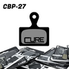 Cure Brake Pad - Shimano XTR9100 - Shimano Road - Semi Metallic